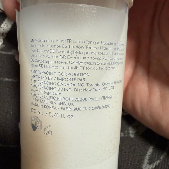 Firm price)Laneige Cream Skin Toner - Picture 3 of 7